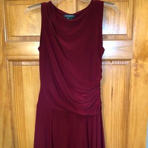 Red/burgundy Lauren by Ralph Lauren dress